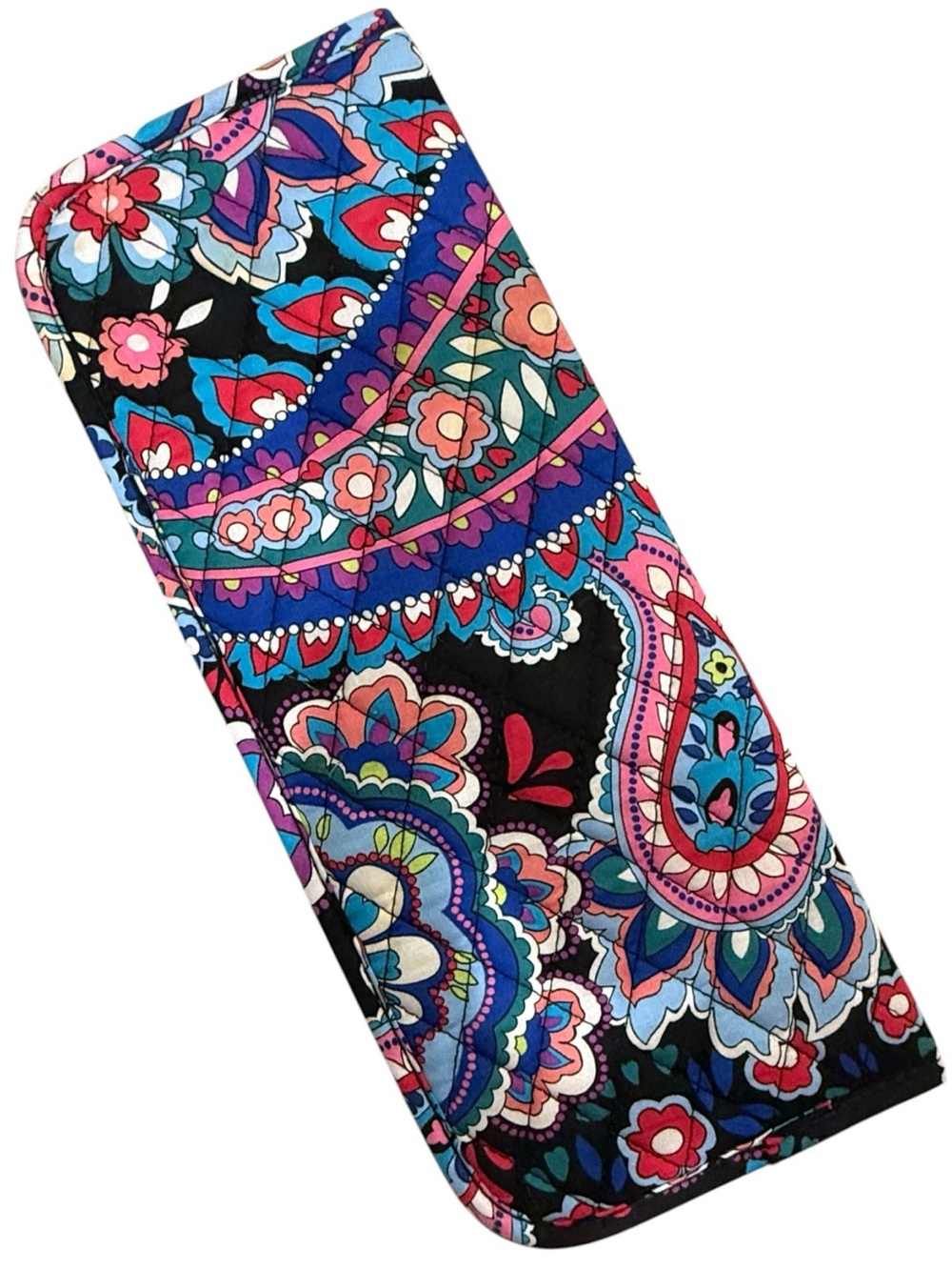 Vera Bradley Deep Night Paisley Flat Iron Curling Iron Cover NWT Travel - Picture 2 of 4